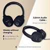 Auriculares Bluetooth sobre la oreja, [botón de modo de grav