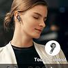 Auriculares Inalámbricos, Auriculares Bluetooth 5.3 con 4 Mi