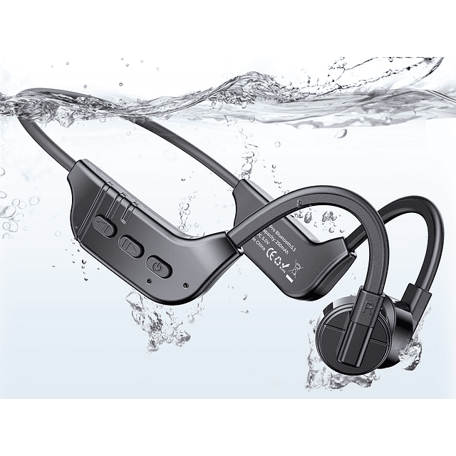 Auriculares de Conducción Ósea 3 en 1 Bluetooth 5.3, Auricul