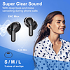 Auriculares inalámbricos V5.3 Auriculares Bluetooth con Micr