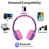 KB-5 Auriculares para niños - Auriculares inalámbricos Bluet