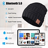 Gorro Bluetooth, Gorro Bluetooth V5.0, Auriculares inalámbri