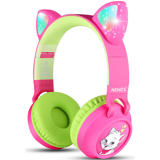 Auriculares Bluetooth para niños con micrófono para la escue