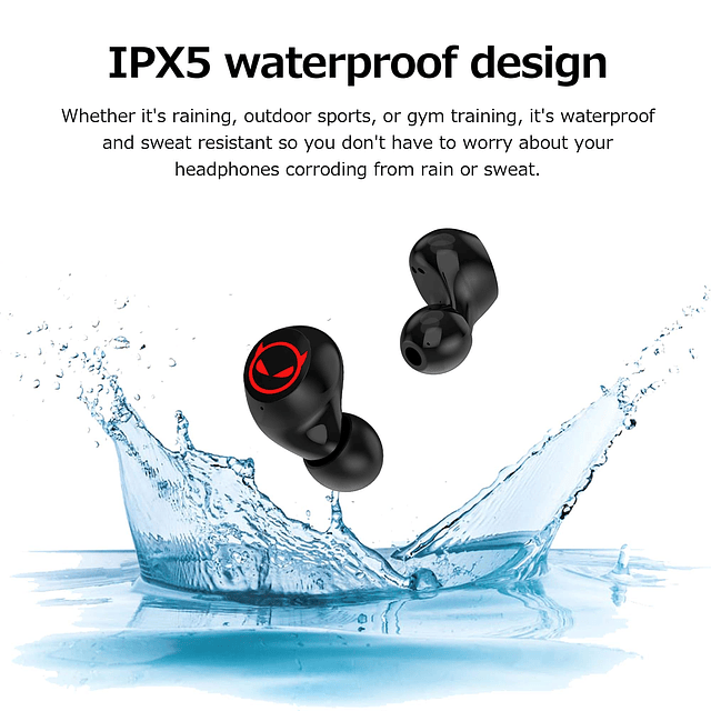 Auriculares inalámbricos Bluetooth 5.1, auriculares inalámbr