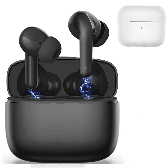 Auriculares inalámbricos, auriculares Bluetooth 5.3 con tiem