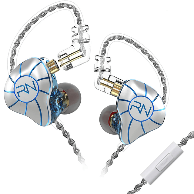 Auriculares intrauditivos 4BA+1DD 5 controladores Auriculare