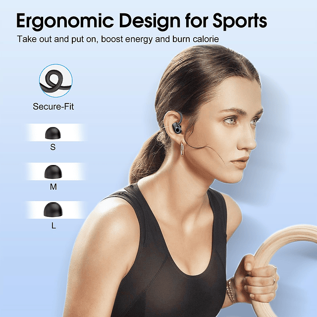 Auriculares inalámbricos, auriculares Bluetooth 2023 5.3 dep