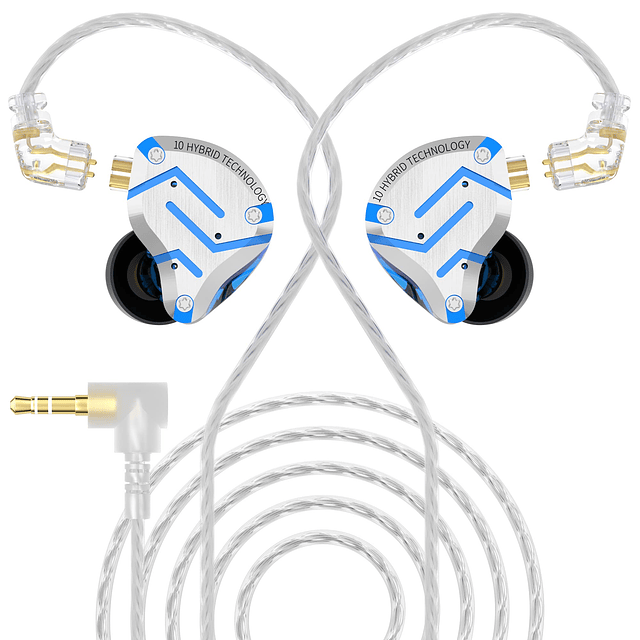 KZ ZS10 Pro Auriculares intrauditivos con monitor, auricular