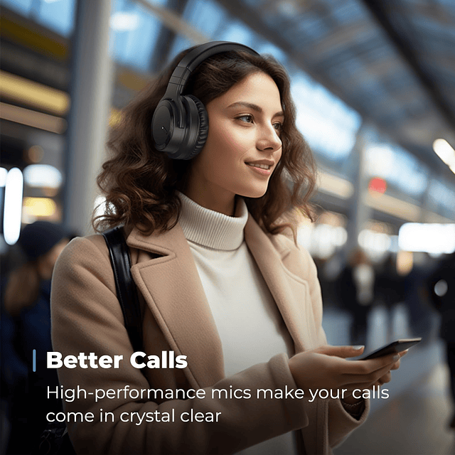 Auriculares inalámbricos Bluetooth con cancelación activa de