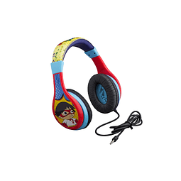 Ryans World Auriculares para niños, diadema ajustable, sonid