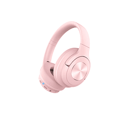 Auriculares rosados ​​Auriculares inalámbricos Bluetooth sob