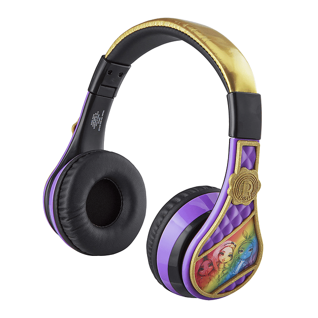 Auriculares Bluetooth Rainbow High para niños, auriculares i