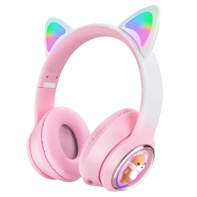 Auriculares para niños Bluetooth 5.0 inalámbricos para niñas