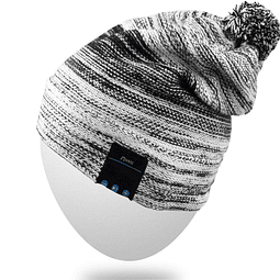 Gorro inalámbrico Bluetooth Gorro con pompón Auriculares Aur