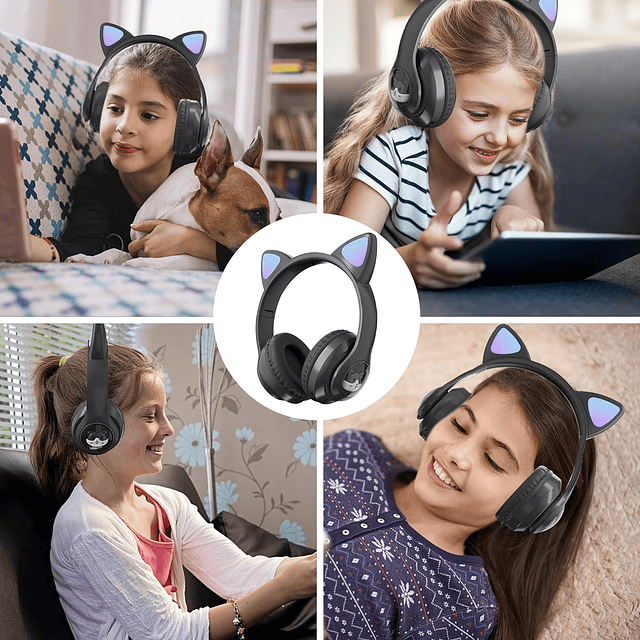 Auriculares Bluetooth para niños, Auriculares inalámbricos p