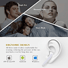 Auriculares inalámbricos Bluetooth 5.0 con estuche de carga,