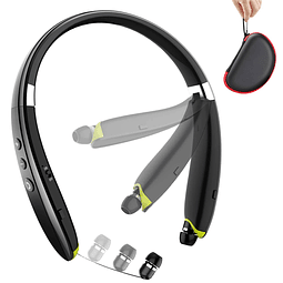 Auriculares Bluetooth, auriculares inalámbricos plegables me