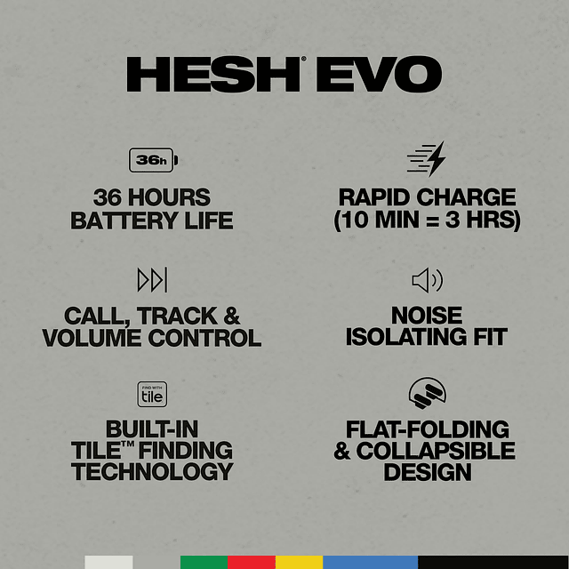 Hesh Evo - Negro (descontinuado del fabricante)