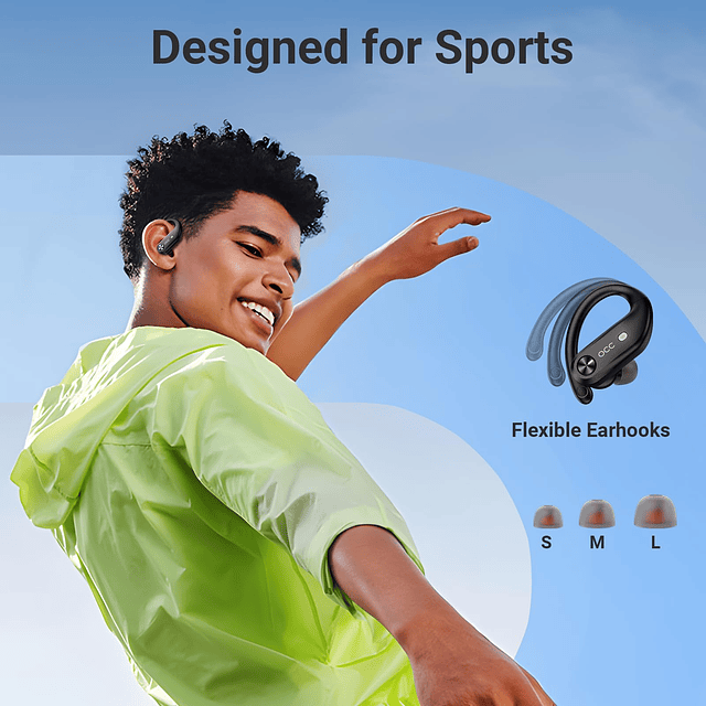 Auriculares inalámbricos Bluetooth Auriculares Sport-130H Re