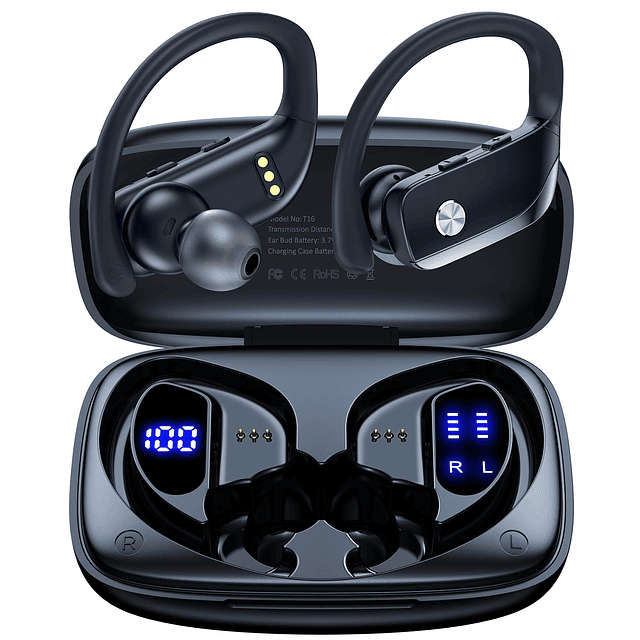 Auriculares inalámbricos Auriculares Bluetooth 48 horas de r