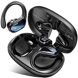 Auricular inalámbrico, 2024 Sport Wireless Bluetooth 5.3 Ear