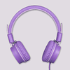 J01 Auriculares para niños, estéreo plegables, sin enredos,