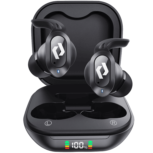 Auriculares inalámbricos Auriculares Bluetooth Estuche de ca