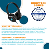 Auriculares supraaurales Gumdrop DropTech B1. Diseñado para