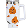 Vaso de calabaza de 40 oz con doble aislamiento de acero ino