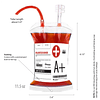 Beber bolsa de sangre. Juego de 10 bolsas de sangre intraven