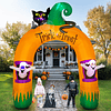 Decoración de arco inflable grande de Halloween de 10 pies,