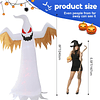 Dearsun Fantasma inflable gigante de Halloween de 8 pies con