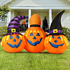 Combo de calabaza inflable para exteriores de Halloween de 6