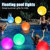 4 piezas de luces flotantes solares para piscina grande, 16