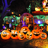 Calabaza inflable de Halloween de 9 pies con luces LED incor