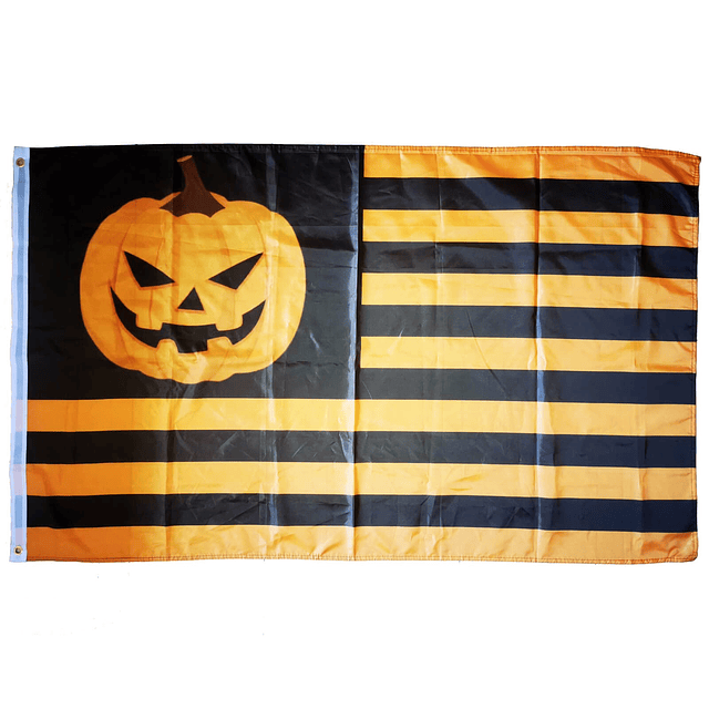 Banderas de Halloween de 3 x 5 al aire libre – Bandera nacio