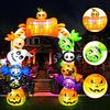 Fantasma de caramelo inflable de Halloween de 10 pies de alt