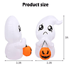 Fantasma y calabaza Inflable de 5 pies de alto para Hallowee