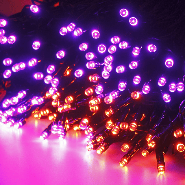 300 luces LED de Halloween, cadena de luces de Halloween de