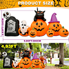 Fantasmas Inflable de Halloween de 10 pies de longitud, deco