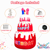 Decoraciones Inflable para tarta de feliz cumpleaños de 5.9