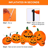 Decoraciones Inflable de Halloween de calabaza de 7.5 pies,