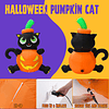 Inflable de Halloween, decoración de explosión de gato de ca