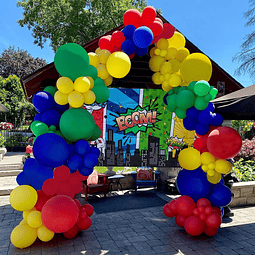 EROOCAI DIY 134 Uds. Kit de arco de guirnalda de globos rojo