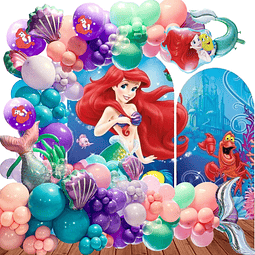 Juego de guirnaldas de globos para decoración de fiesta temá