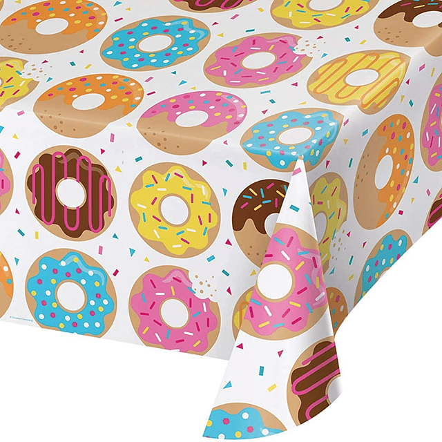 Mantel de plástico con estampado integralDonut Time - 54