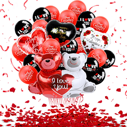 Decoraciones de Globos para el Día de San Valentín 30 Piezas