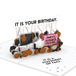 The Office It is Your Birthday Pop Up Card5 - Tarjeta de fel