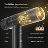 Secador de pelo , secador de pelo iónico con motor sin escob