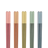 Palillos de fibra de vidrio 5 colores Chopstix reutilizables